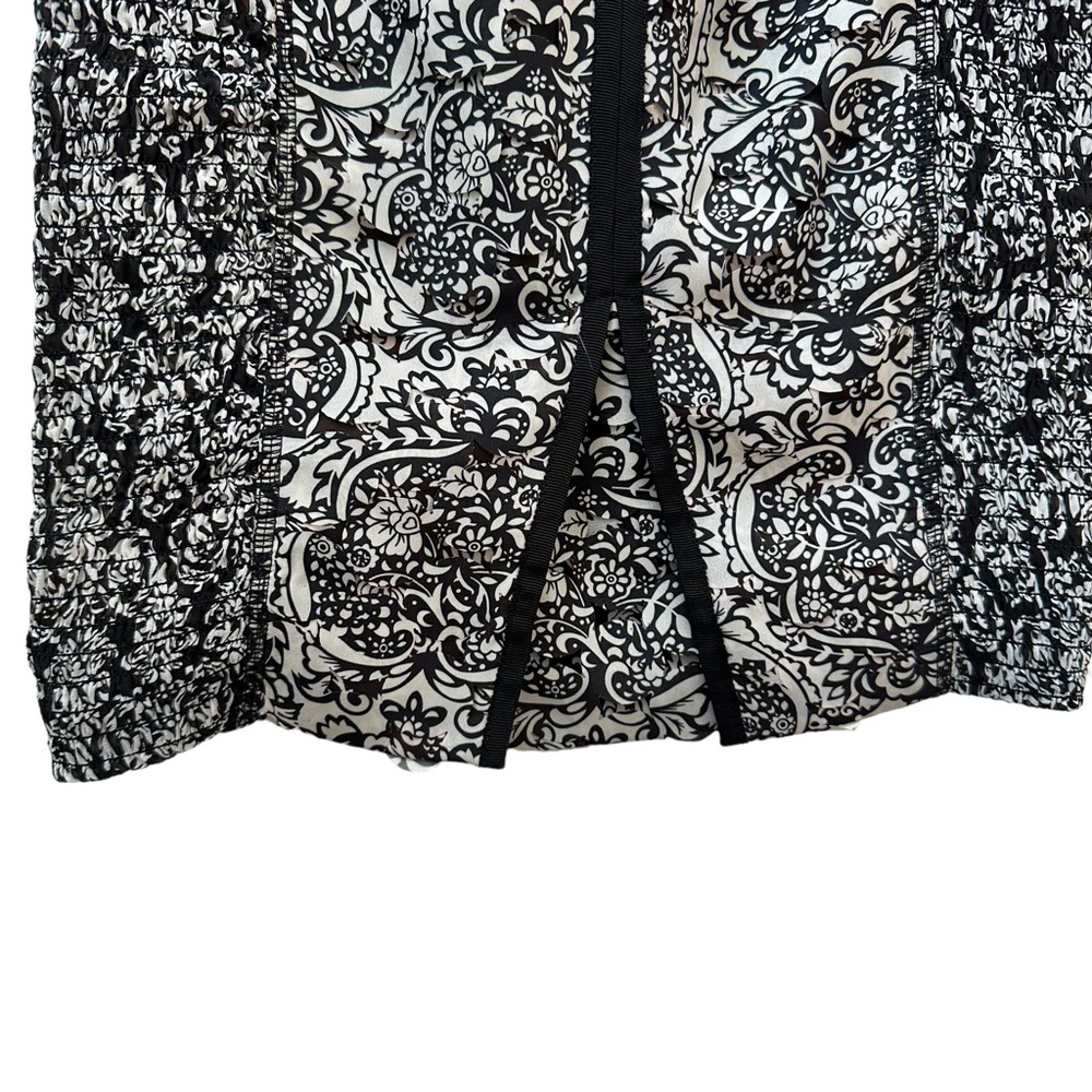 Anthropologie Beguile Pencil laser cut Skirt by Byron Lars  Size 0 NWT - Picture 10 of 14